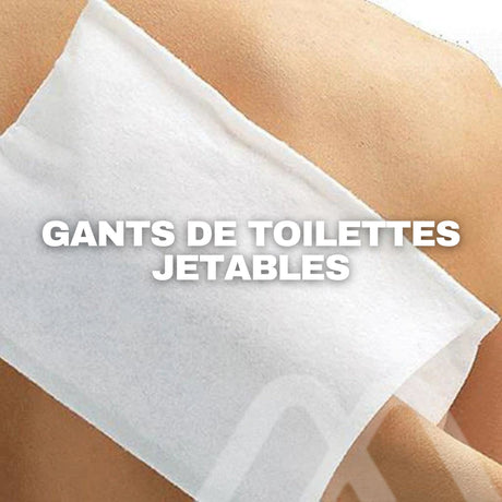 Gants de toilette jetables : la solution pratique et hygiénique pour les soins quotidiens