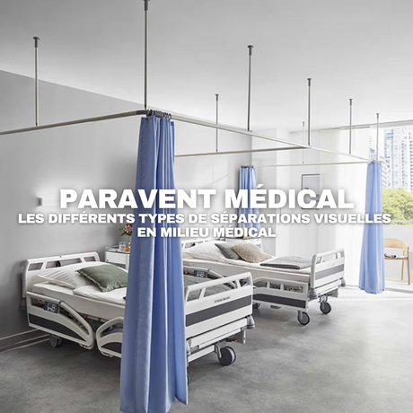 Paravent médical : les différents types de séparations visuelles en milieu médical