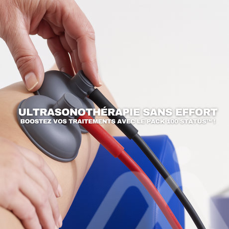 Ultrasonothérapie sans effort : Boostez vos traitements avec le Pack 100 StatUS™ !