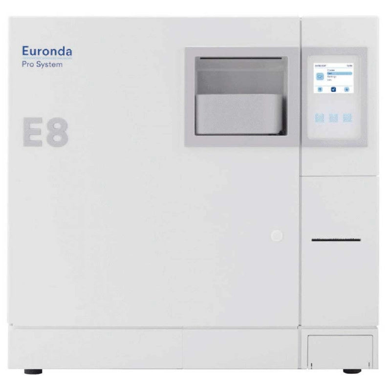 face du stérilisateur autoclave E8 euronda