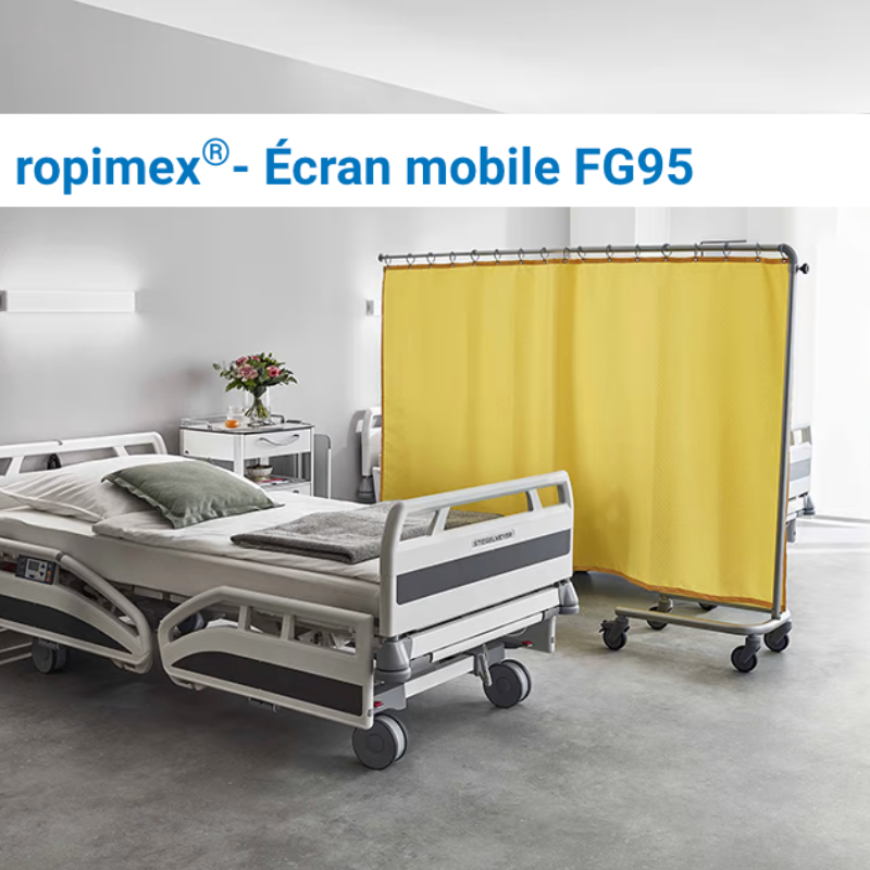 Écran mobile ropimex® Télescope avec châssis modèle FG95