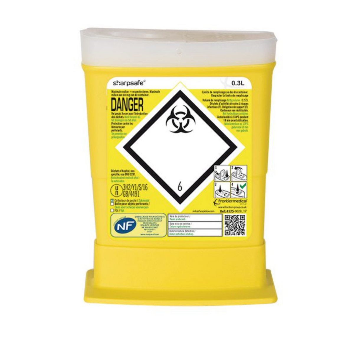 Récupérateurs de déchets Sharpsafe™