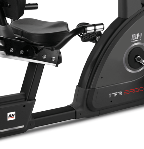 BH FITNESS - Vélo semi-allongé I.TFR Ergo MED noir