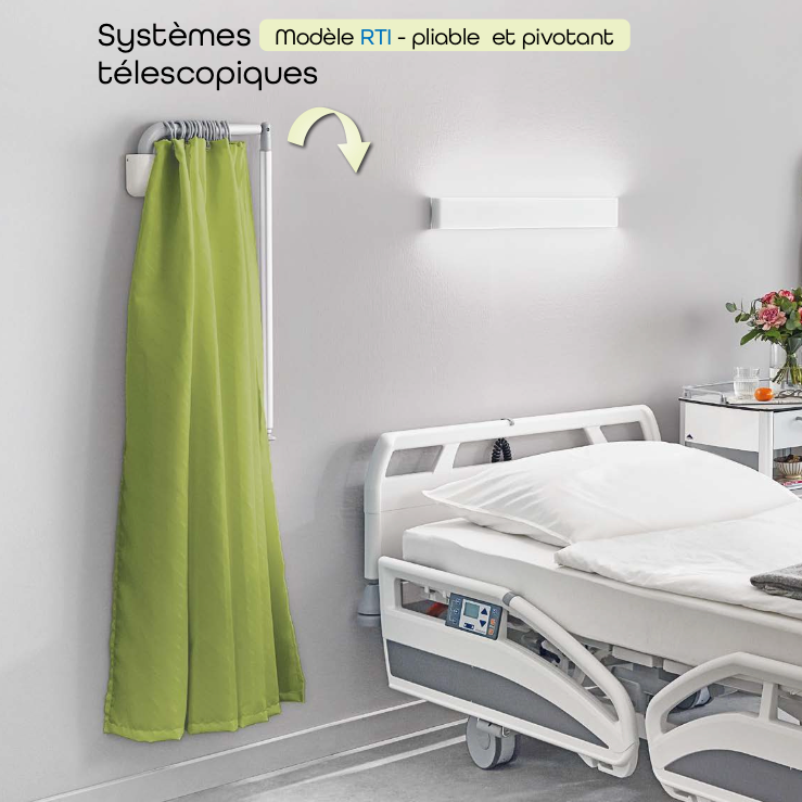 Paravent ROPIMEX modèle RTI - Pliable et Pivotant