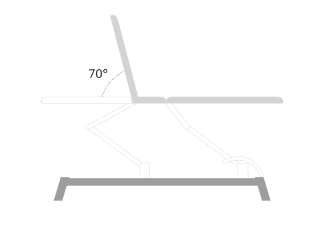 Table de massage électrique FERROX® CHAGALL NEO - 3 plans