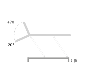 Table de massage électrique FERROX® MATISSE PRO II - 4 plans