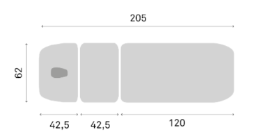 Table de massage électrique FERROX® PICASSO Suite - 3 plans