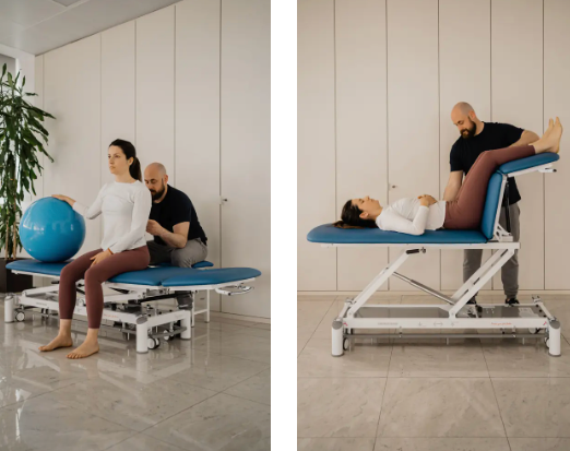 Table de massage électrique FERROX® PICASSO Suite - 3 plans