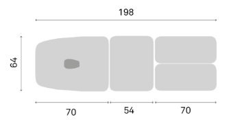 Table de massage électrique FERROX® PICASSO Quattro - 4 plans