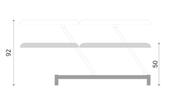 Table de massage électrique FERROX® PICASSO Quattro - 4 plans