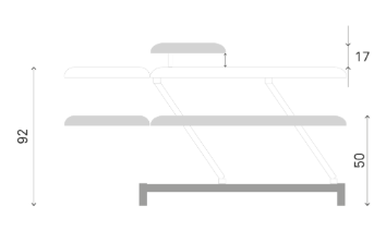 Table de massage électrique FERROX® DEGAS RPG - 4 plans