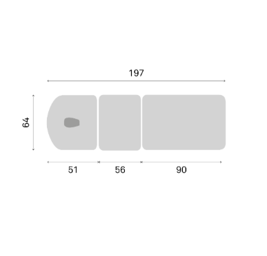 Table de massage électrique FERROX® Cezanne Jr - 3 plans