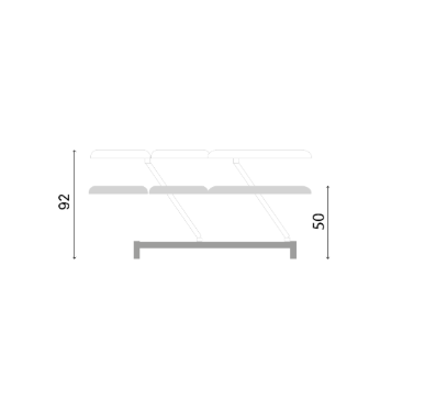 Table de massage électrique FERROX® Cezanne Jr - 3 plans