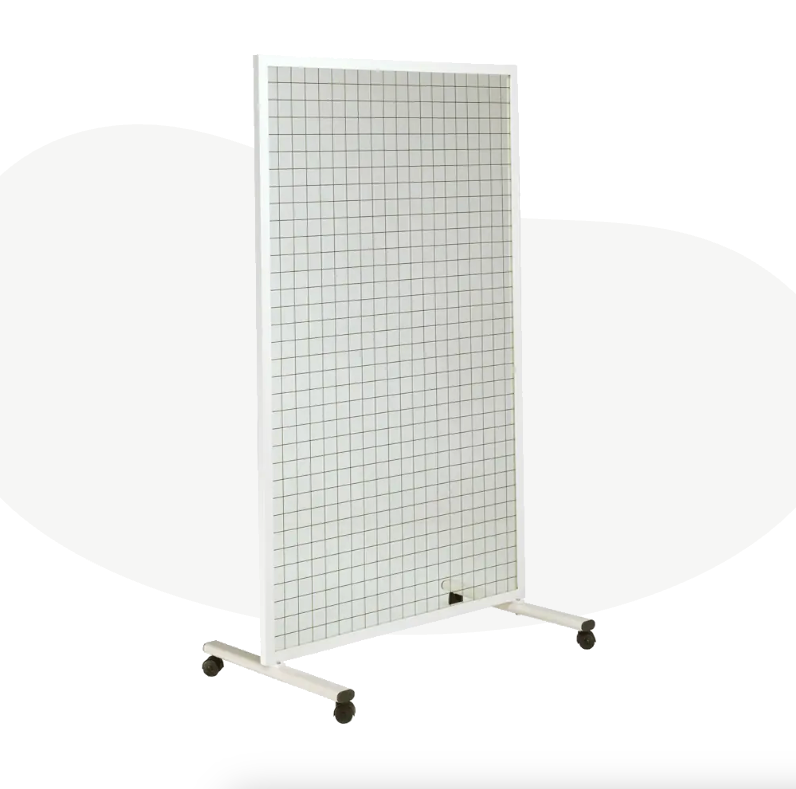 Miroir transportable - avec ou sans quadrillage