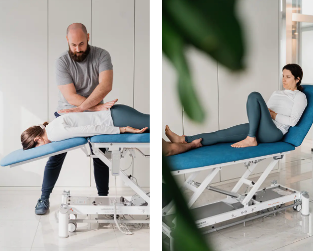 Table de massage électrique FERROX® Picasso Comfort - 2 plans