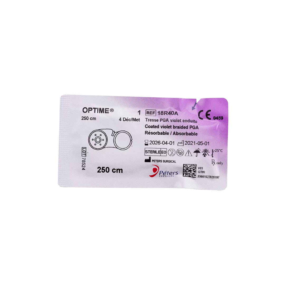 fil de suture resorbable optime Peters surgical