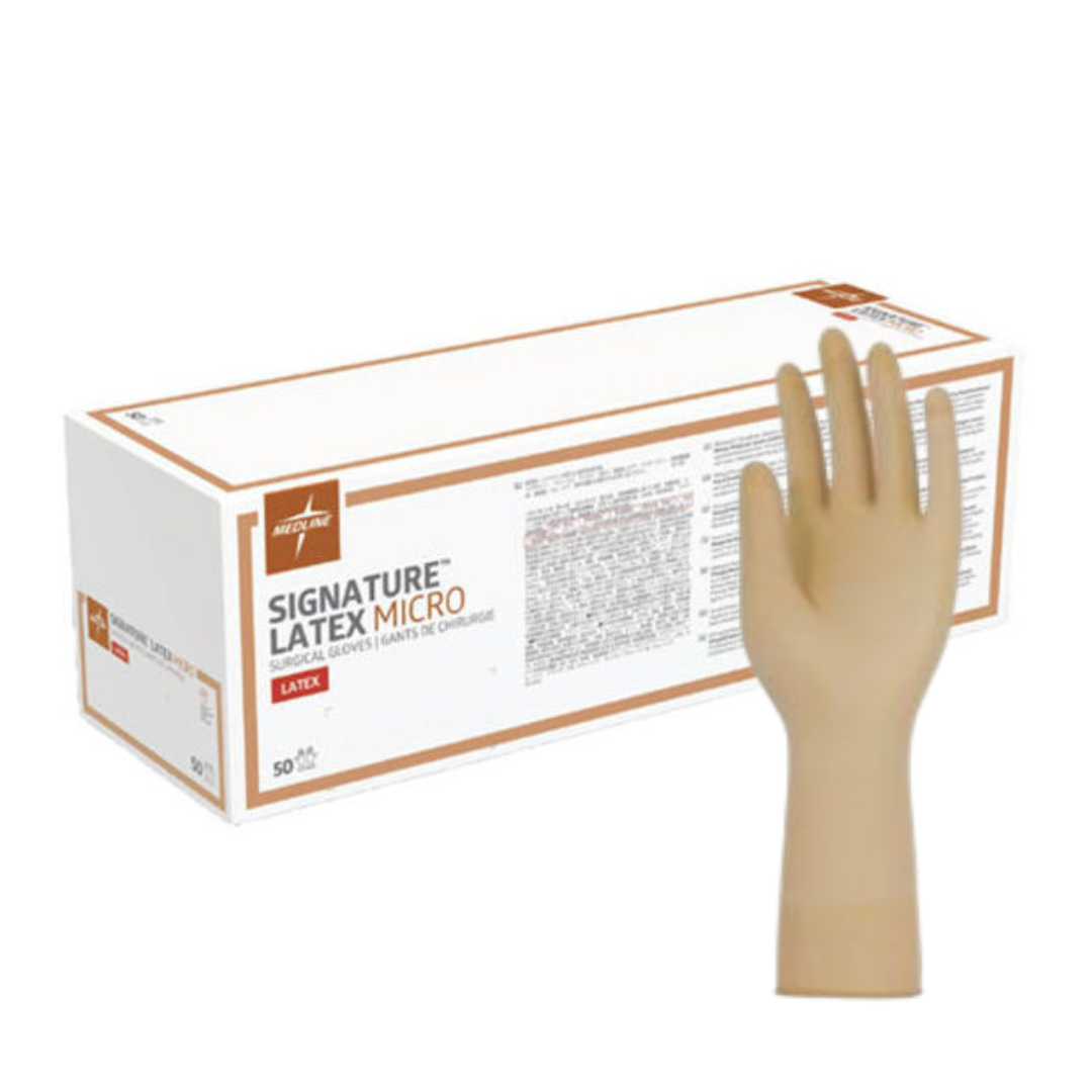 Gants chirurgicaux stériles Signature Latex Micro