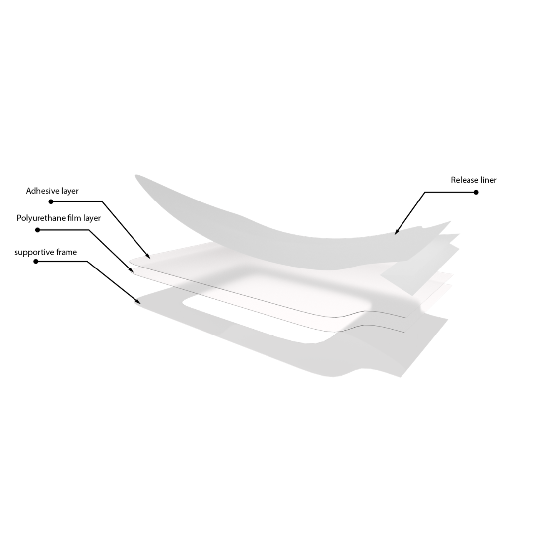 Pansement transparent ProtectFilm 10x12 - Stérile - Boite de 50