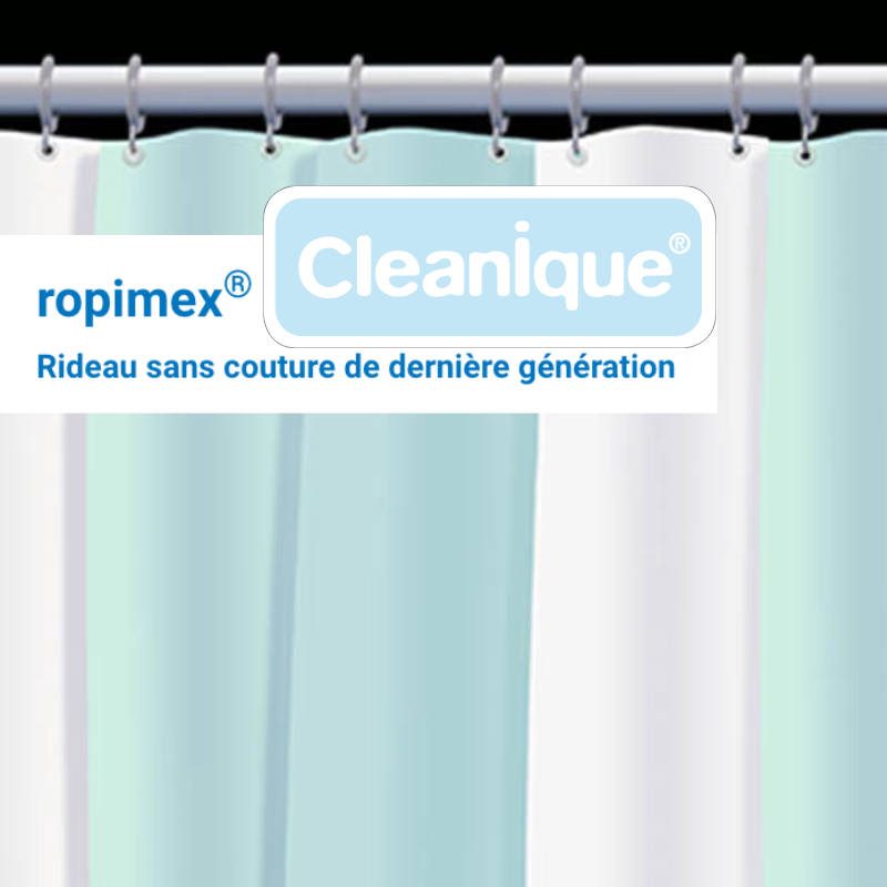 Rideau médical hydrofuge ROPIMEX Cleanique®