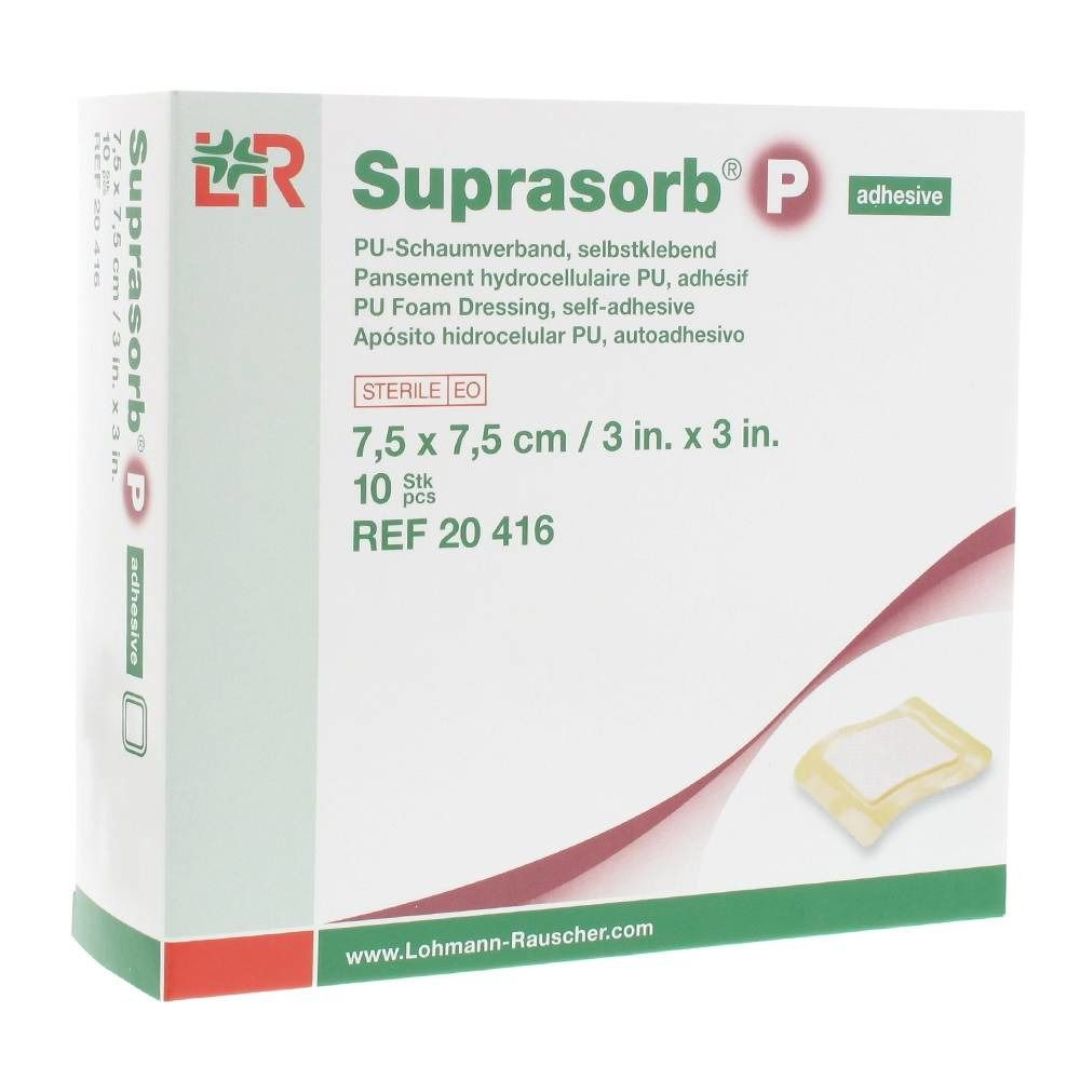 suprasorb 7,5 x 7,5cm