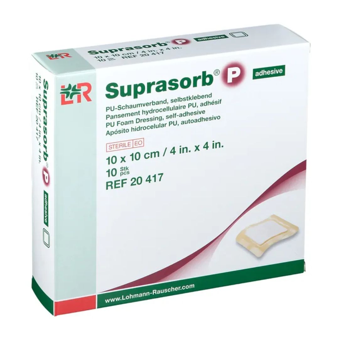 Suprasorb adhesive 10x10cm