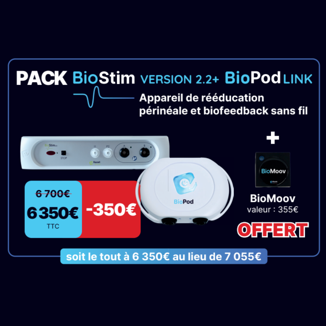 BIOSTIM - Appareil de rééducation uro-gynéco