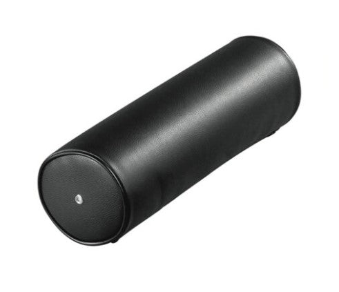 coussin cylindrique noir
