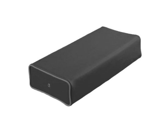 coussin rectangulaire noir