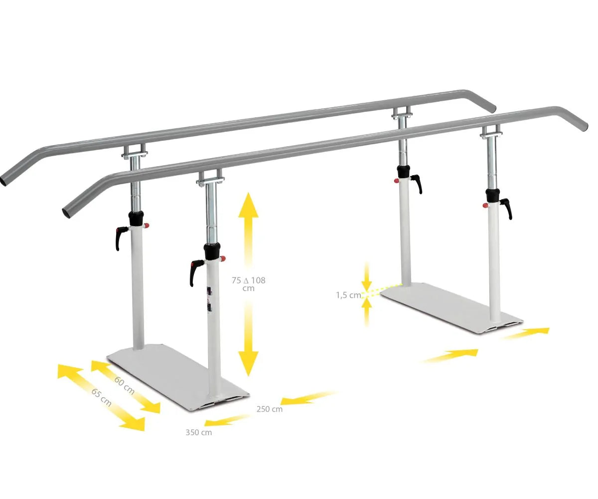 Barres parallèles "easy click" sans socle