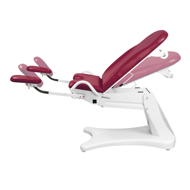 Divan gynécologique électrique ELANSA inclinable avec repose pied