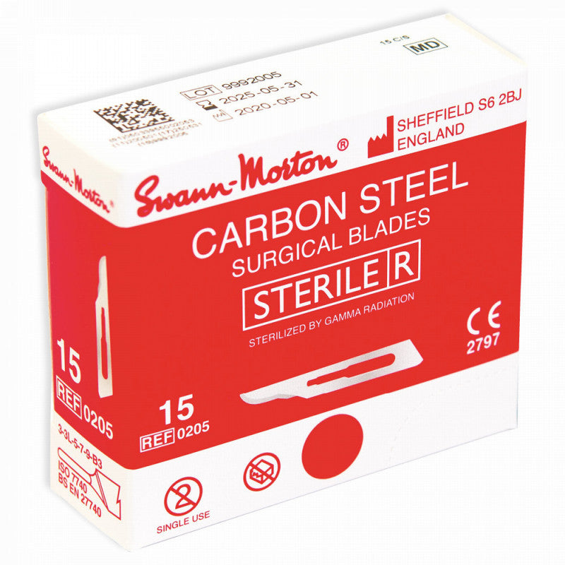 Lames de bistouris stériles