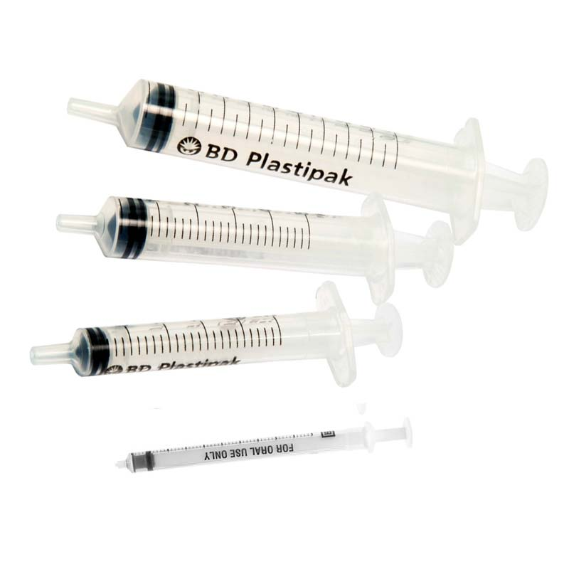 Seringues 3 pièces BD Plastipak- Différents modèles et tailles