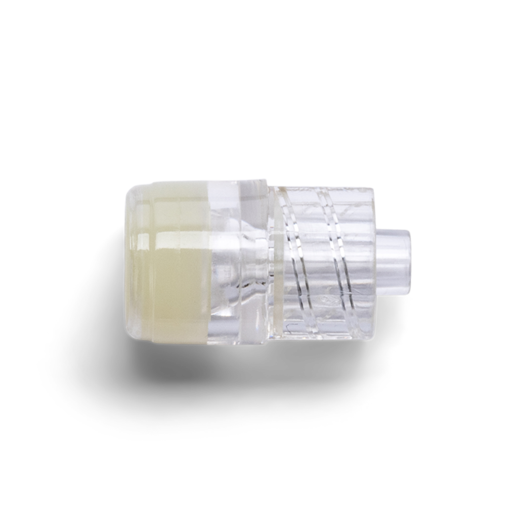 bouchon obturateur avec site d'injection