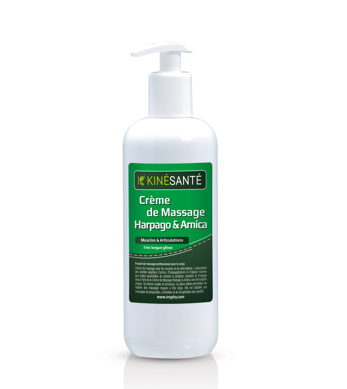 Crème de massage Harpago et Arnica - Flacon-pompe 500 ml