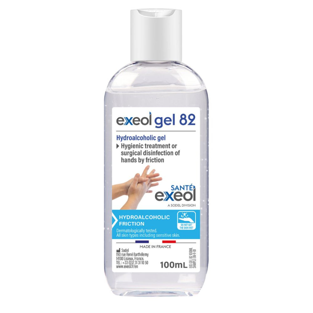 gel hydroalcoolique exeol gel 82 10ml