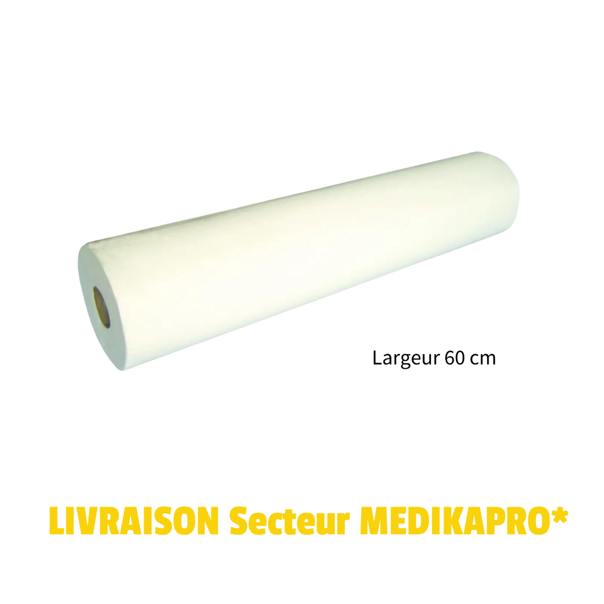 Draps d'examen Gaufrés - 2 plis- Gaufrés - 60x35 - 135 formats - Carton de 9 rouleaux