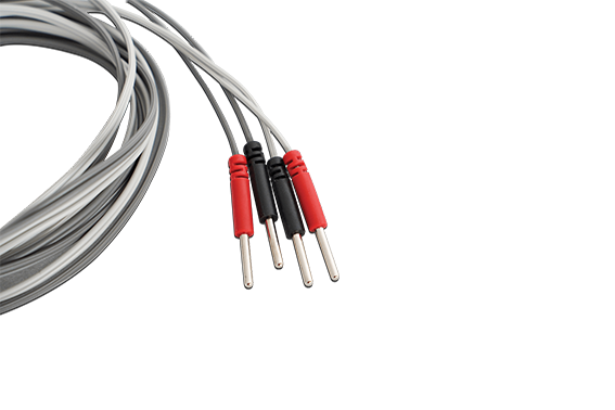 JEU DE 2 CABLES BIPOLAIRES (PERISTIM PRO,REHAB X2)