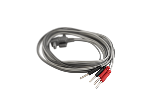 JEU DE 2 CABLES BIPOLAIRES (PERISTIM PRO,REHAB X2)