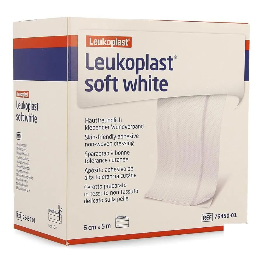 Pansement adhésif Leukoplast soft white