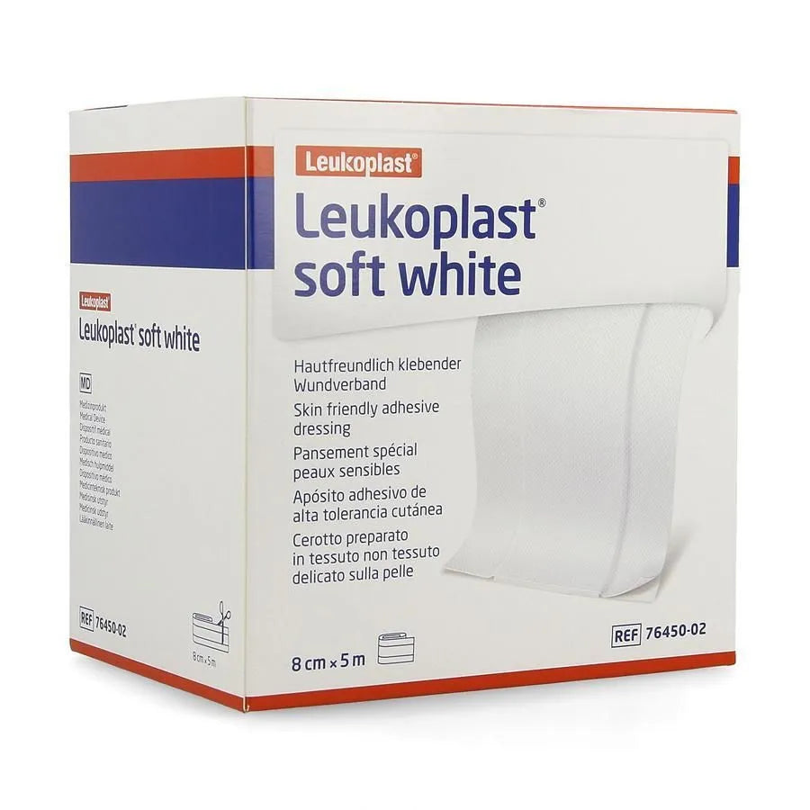 Pansement adhésif Leukoplast soft white