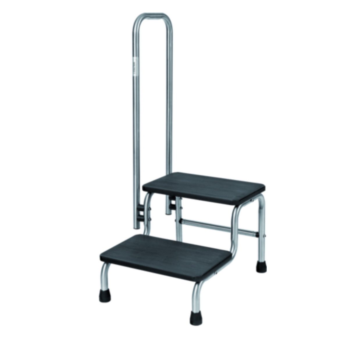 Marchepied inox 2 marches avec rampe