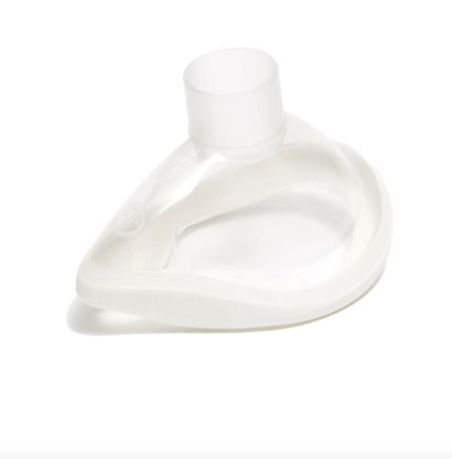 masque d'anesthésie blanc