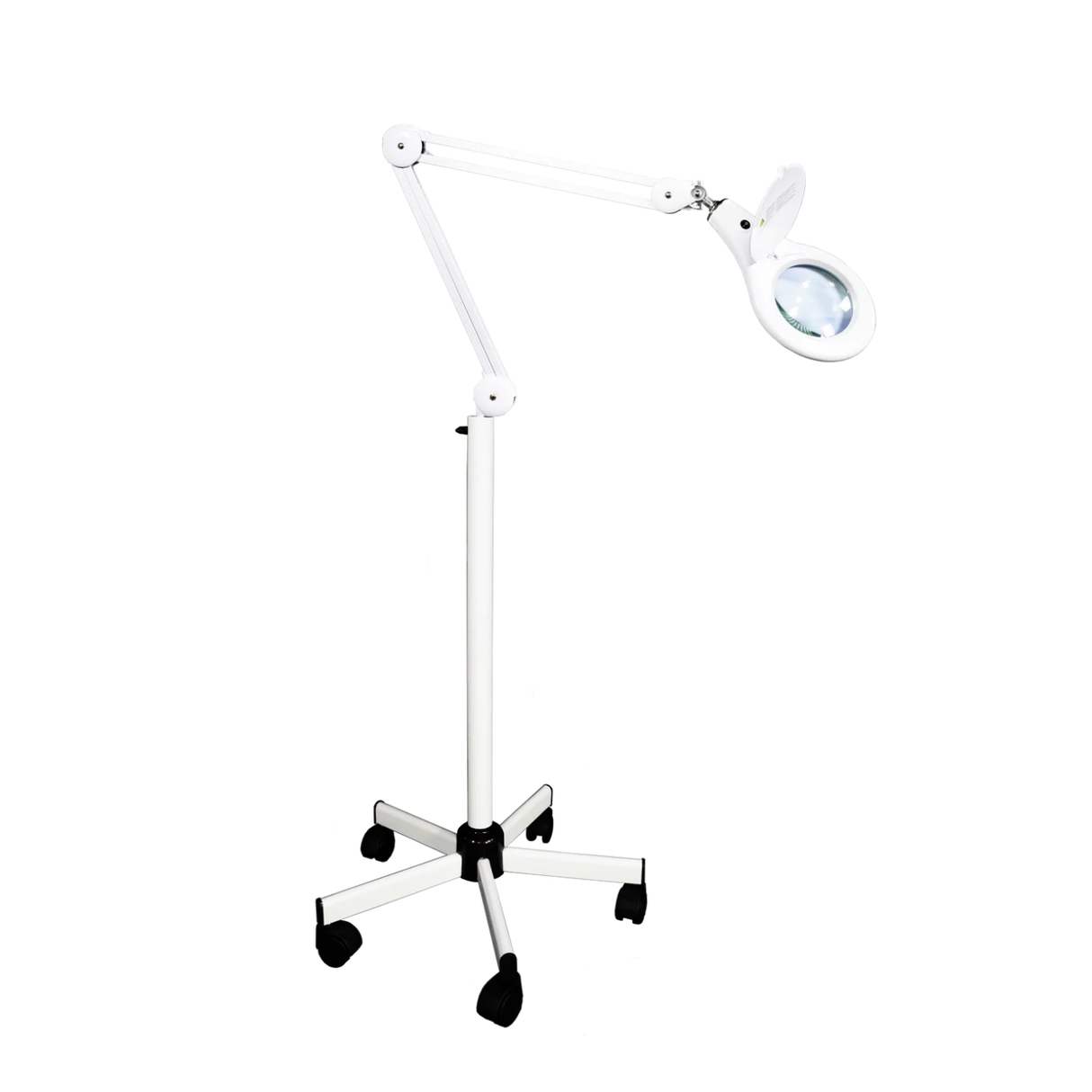 Pied roulant lesté pour lampe loupe à LED Vera - LID