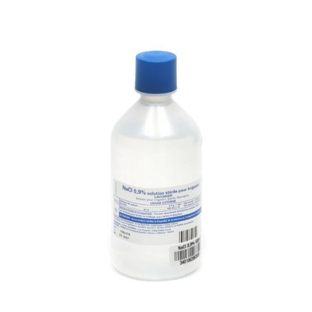 Sérum physiologique NaCl 0,9 % - 500mL - Stérile