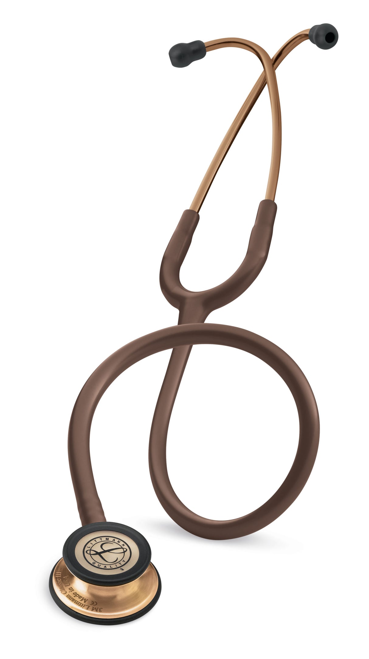 Stéthoscope 3M™ Littmann® Classic III™ chocolat édition cuivre