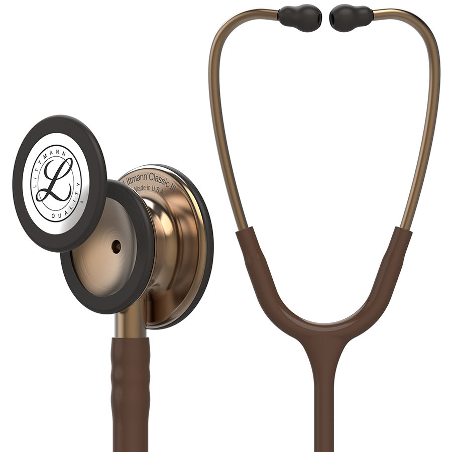 Stéthoscope 3M™ Littmann® Classic III™ chocolat édition cuivre