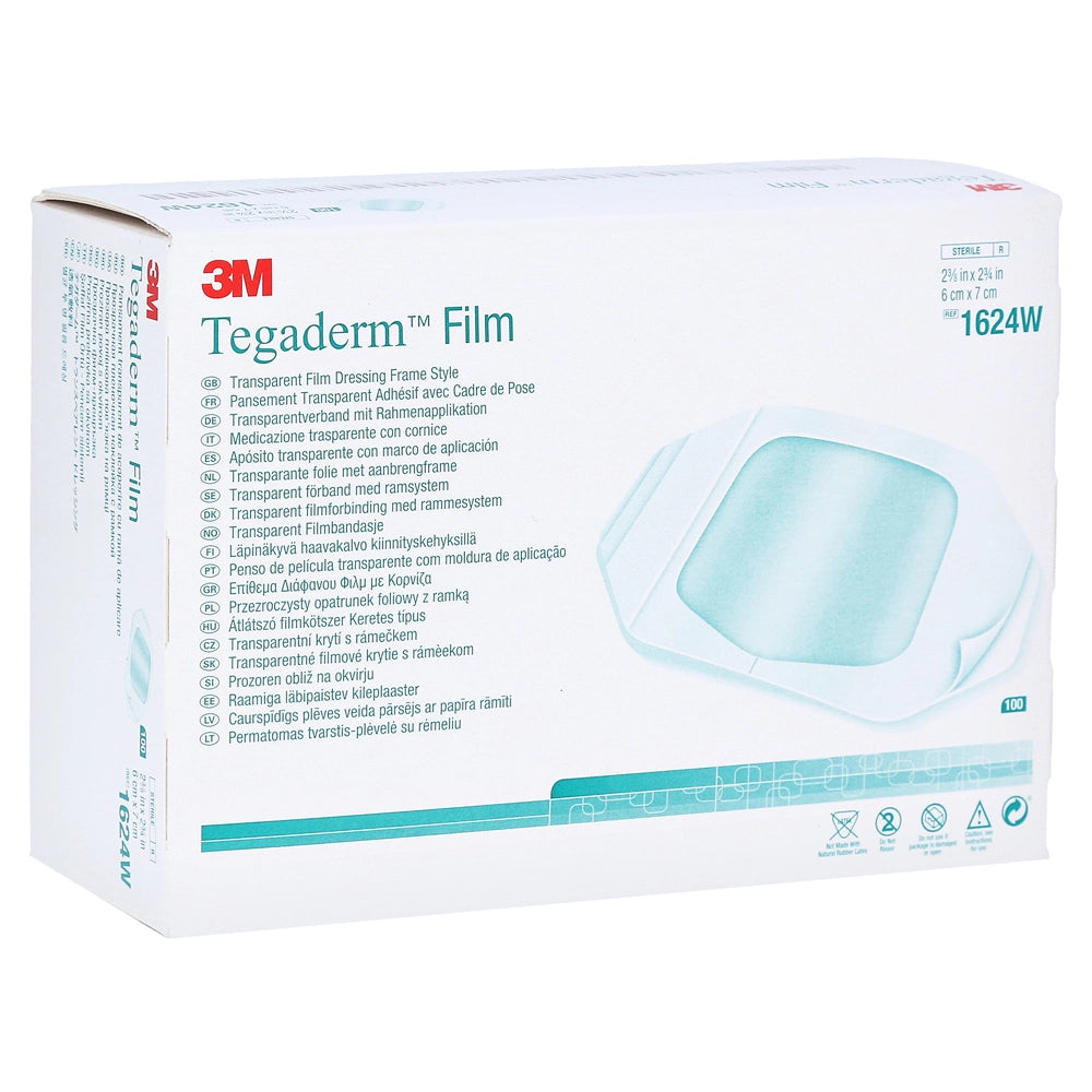 Pansement 3M Tegaderm Film stérile - Dim. 6 x 7 cm.