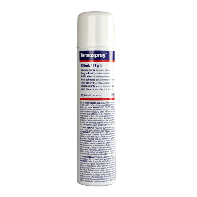 Tensospray - Spray adhésif pour fixation bandes - 300ml