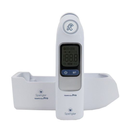 Thermomètre Tempo Ear Pro + avec base de recharge SPENGLER