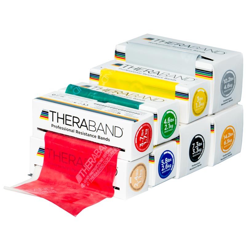 Bandes Elastiques de musculation THERABAND - 5.5M